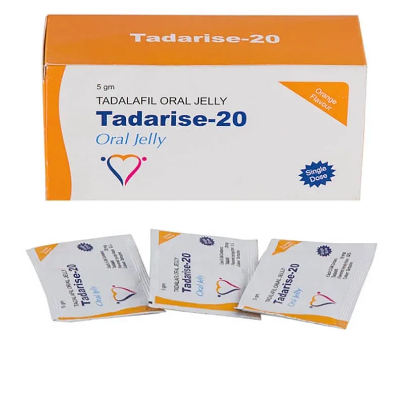 タダライズ オーラルゼリー (タダラフィル 20mg) 1箱5g10包 〈3箱/8箱セット〉 807円〜
