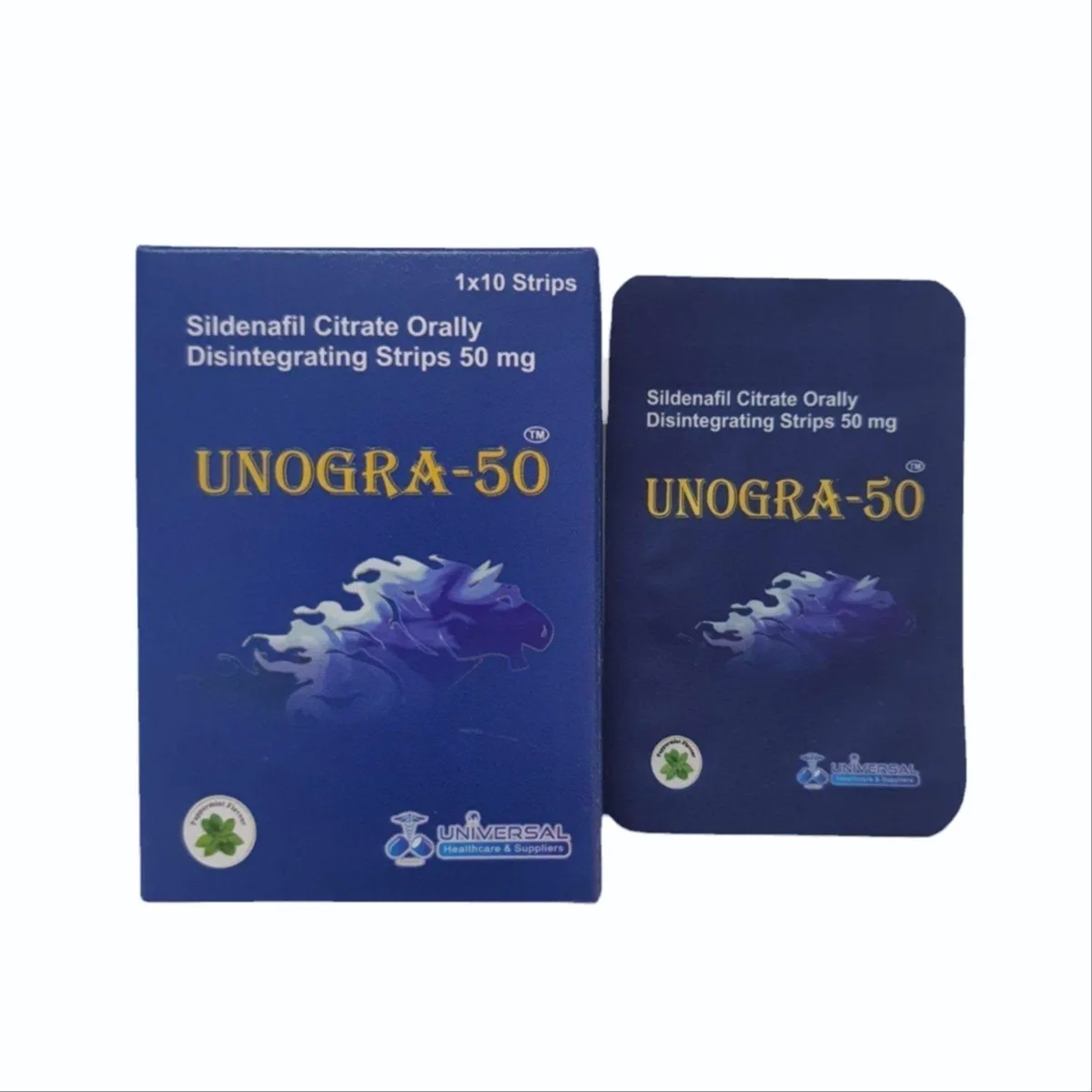 ★バイアグラジェネリック★ ウノグラ 50mg 1箱10枚 〈10箱セット〉 734円