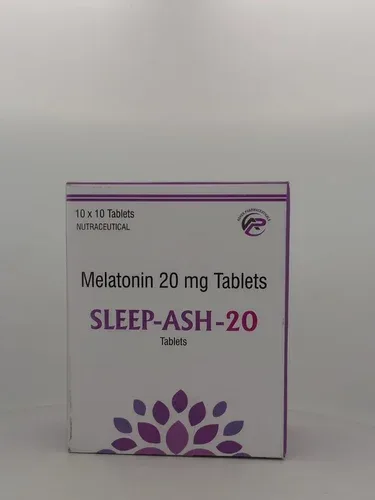 ★睡眠導入★ スリープ アッシュ (メラトニン) 20mg 1箱100錠 4,933円
