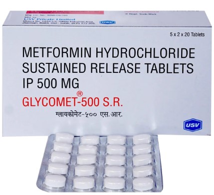 メトホルミン500mg グリコメット(Glycomet) 500mg 200錠