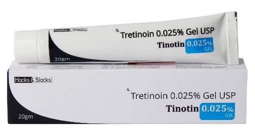 トレチノイン ジェル Tinotin 0.025%  20g X 3本 / 6本