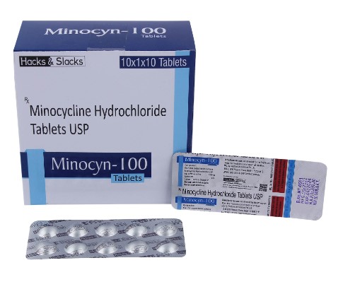 ★ミノマイシンジェネリック★ Minocyn 100mg 100錠