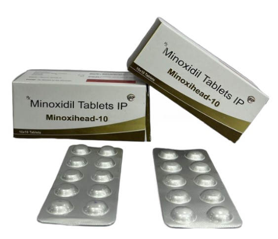 FDA承認 男性型脱毛（AGA）ミノキシジルタブレット Minoxihead 10mg 100錠